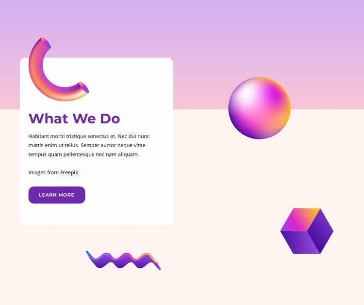 Branding and graphic design Landing Page