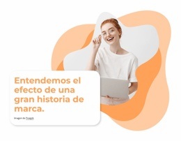 Gran Historia De Marca - Hermoso Diseño De Sitio Web