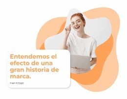 Gran Historia De Marca: Maqueta De Sitio Web Profesional Personalizable