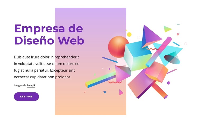 Diseño web elegante Plantilla CSS