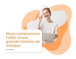 Belle Histoire De Marque - Belle Conception De Site Web