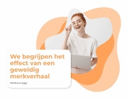 Geweldig Merkverhaal - Gratis Websitebouwer