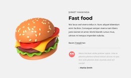 Cheeseburger Için Açılış Sayfası SEO'Su