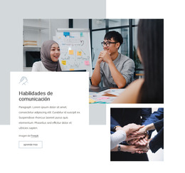 Habilidades De Comunicación: Plantilla De Página HTML