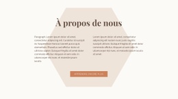 Texte Avec Hexagone Conception De Sites Web