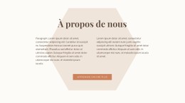 Texte Avec Hexagone