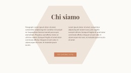 Testo Con Esagono - Generatore Di Siti Web Personalizzato