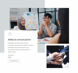 Abilità Comunicative - Modello Di Sito Web Joomla