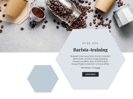 Barista-Training - Create HTML Page Online