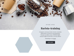 Barista-Training - Gratis WordPress-Thema