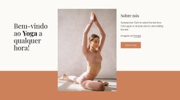 Aulas De Ioga E Meditação - HTML Website Maker