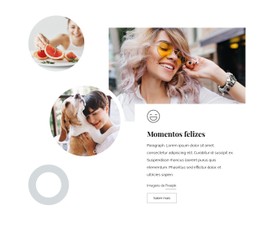 Layout CSS Para Momentos Felizes