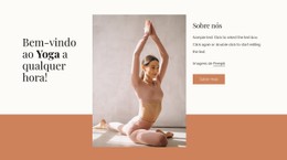 Aulas De Ioga E Meditação Modelo CSS Gratuito