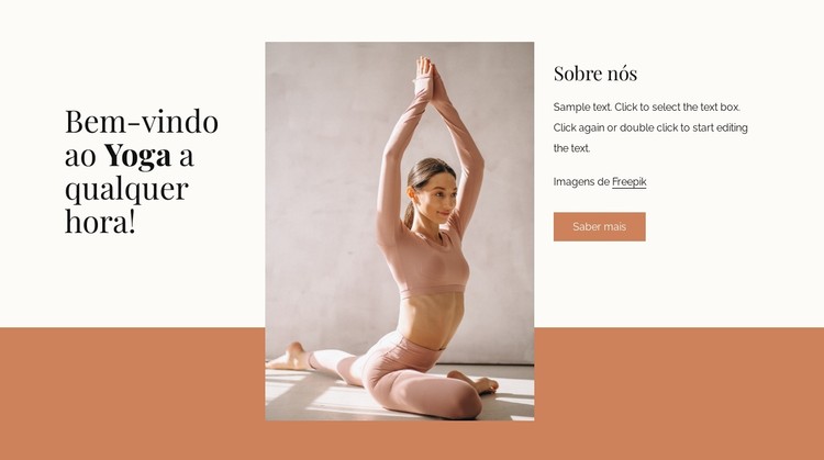 Aulas de ioga e meditação Template CSS