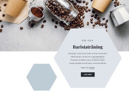 Gratis CSS-Layout För Baristaträning