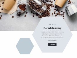 Sidans HTML För Baristaträning