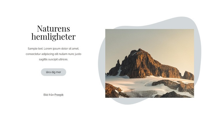 Naturens hemligheter WordPress -tema