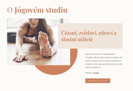 Úžasní Učitelé Jógy – Šablona Premium Elements