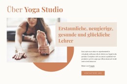 Erstaunliche Yogalehrer Vorlage HTML CSS Responsive