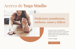 Profesores De Yoga Increíbles - Plantilla De Elementos Premium