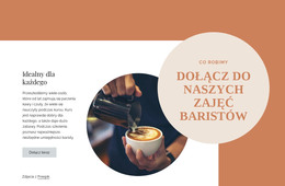 Zajęcia Baristy - Szablon Strony HTML