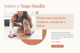 Professores De Ioga Incríveis - Inspiração Para O Design Do Site