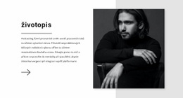 Responzivní Webová Šablona Pro Manažer Prodeje Pokračovat