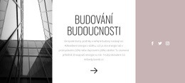 Budujte Budoucnost S Námi – Šablona Osobních Webových Stránek