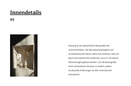 Details Des Perfekten Interieurs