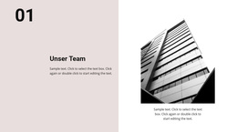 Unser Team Und Unser Büro – Benutzerdefiniertes WordPress-Theme