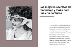 Accesorios De La Nueva Colección: Plantilla De Una Página Para Cualquier Dispositivo