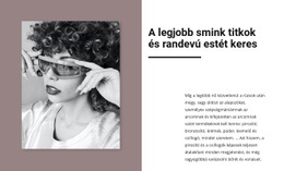 Kiegészítők Az Új Kollekcióban - Ingyenesen Letölthető Weboldal Tervezés