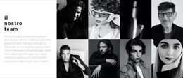 Il Nostro Team Creativo Di Artisti Modello HTML5