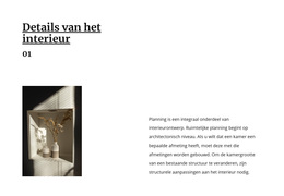 Beste WordPress-Thema Voor Details Van Het Perfecte Interieur