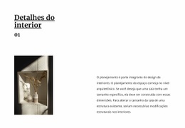 O Melhor Design De Site Para Detalhes Do Interior Perfeito