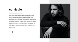 Designer De Produto Para Currículo Do Gerente De Vendas