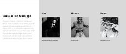 Команда Настоящих Профессионалов CSS Шаблон
