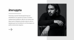 Försäljningschef Återupptas - HTML-Sidmall