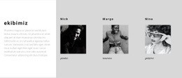 Gerçek Profesyonellerden Oluşan Bir Ekip - Modern Site Tasarımı