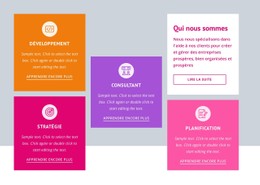 Stratégie Et Planification D'Entreprise Modèle Épuré Et Minimal