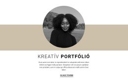 Kreatív Tervezői Portfólió – Webhelytervezési Inspiráció