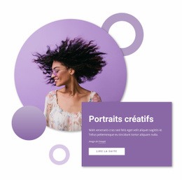 Générateur De Pages Pour Portraits Créatifs