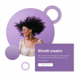 Ritratti Creativi Progettazione Di Siti Web