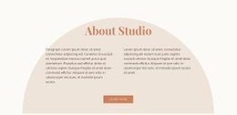 Two Columns Of Text With Shape - Creative Multipurpose Template