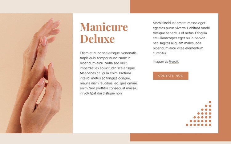 Manicure Deluxe Modelo