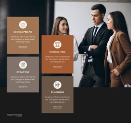 Consulting And Development CSS Website Template