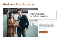 Free HTML5 For Small Business Consulting Services