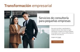 Servicios De Consultoría Para Pequeñas Empresas - HTML Ide