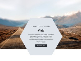 Viaje - Descarga Gratuita De Una Plantilla De Una Página