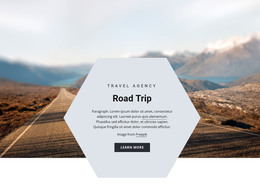 Landing Page For Road Trip